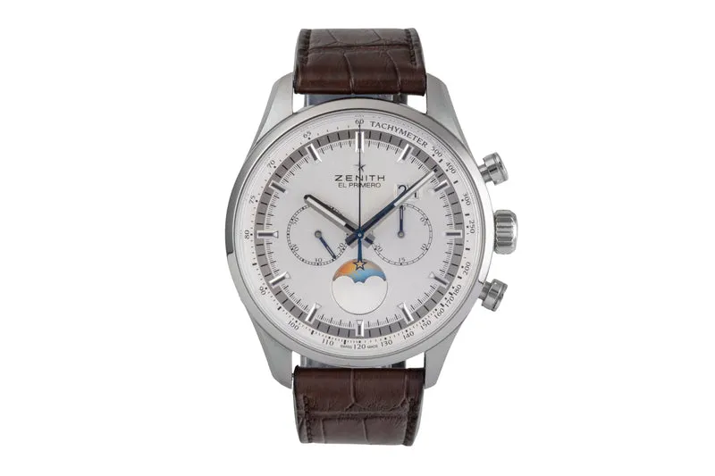 Zenith El Primero chronograph steel automatic men's watch 03.2160.4047/02.C713 [2505298]