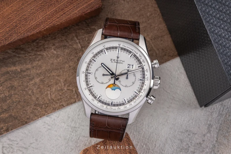 Zenith El Primero chronograph steel automatic men's watch 03.2160.4047/02.C713 [2505298]