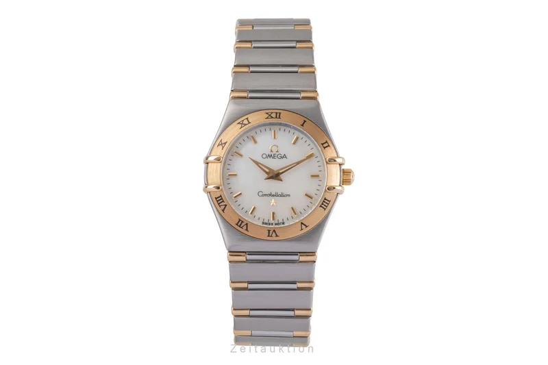 Omega Constellation steel / gold quartz women's watch 1372.70.00 [2504911]