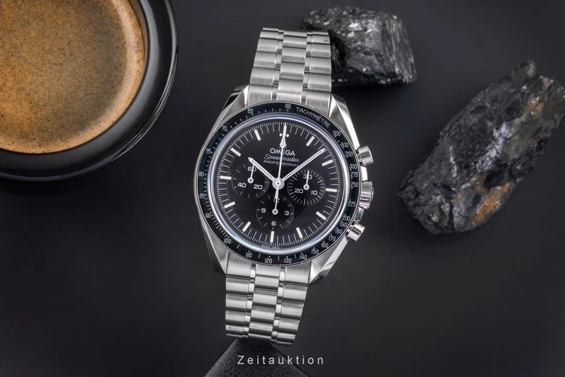 Omega Speedmaster Moonwatch chronograph steel manual winding men's watch 310.30.42.50.01.002 LP: 8700EUR [2505198]