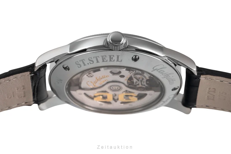 Glashütte Senator steel automatic men's watch 39-11-02-03-04 [2504882]