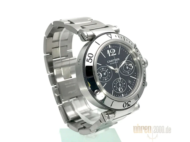 Cartier Pasha de Cartier Chronograph Ref. W31088U2 aus 2008