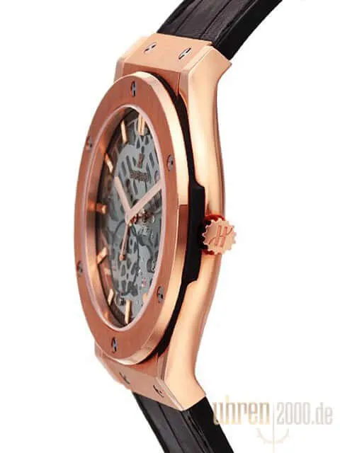 Hublot Classic Fusion Ultra Thin Skeleton King Gold 515.OX.0180.LR