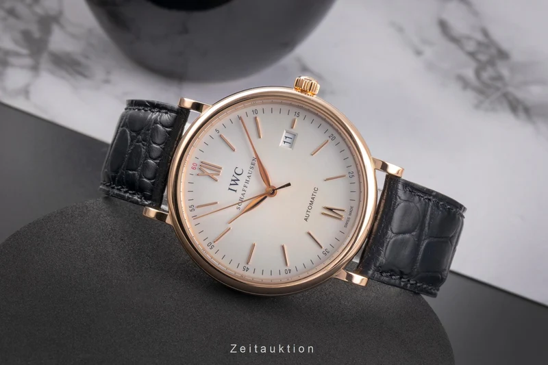 IWC Portofino 18 ct red gold automatic men's watch IW356504 LP: 14400EUR [2504948]
