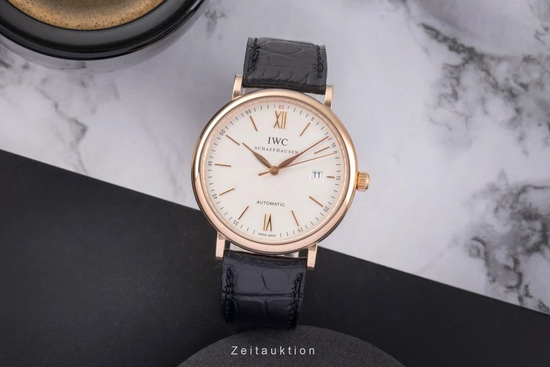 IWC Portofino 18 ct red gold automatic men's watch IW356504 LP: 14400EUR [2504948]