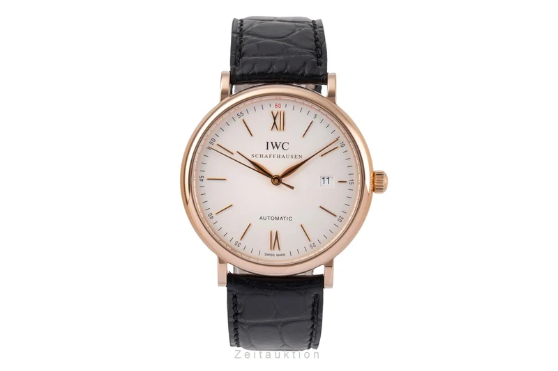 IWC Portofino 18 ct red gold automatic men's watch IW356504 LP: 14400EUR [2504948]