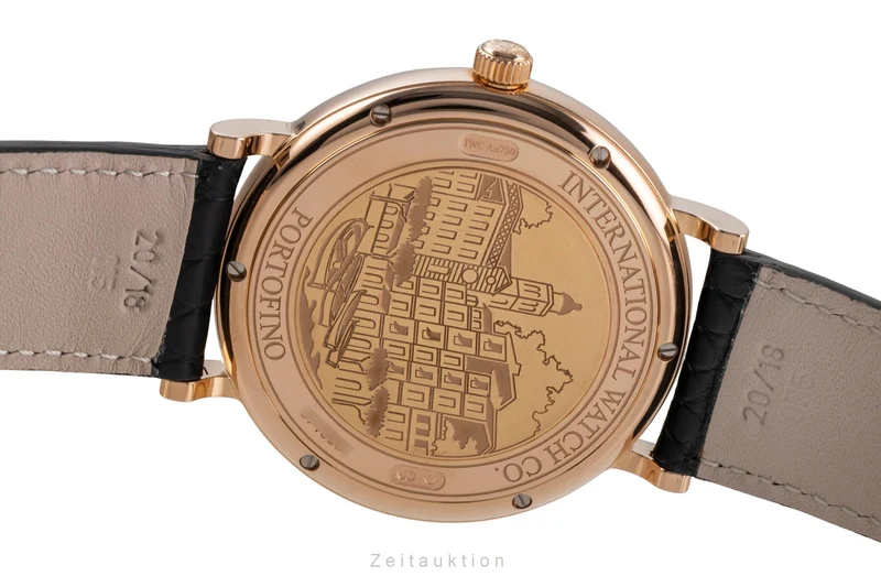 IWC Portofino 18 ct red gold automatic men's watch IW356504 LP: 14400EUR [2504948]