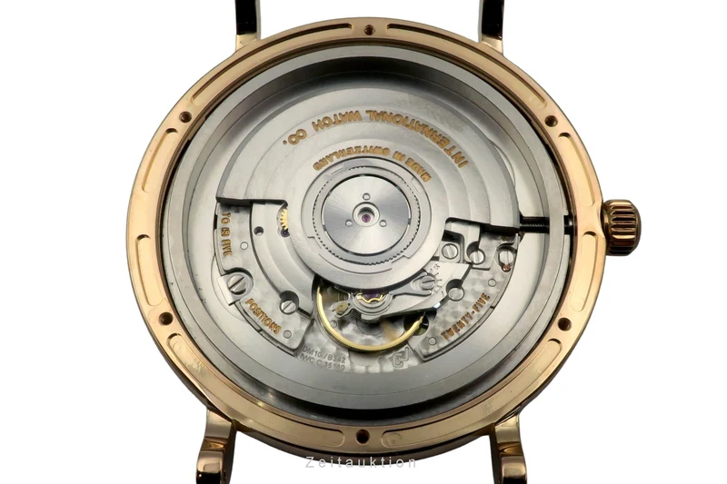 IWC Portofino 18 ct red gold automatic men's watch IW356504 LP: 14400EUR [2504948]
