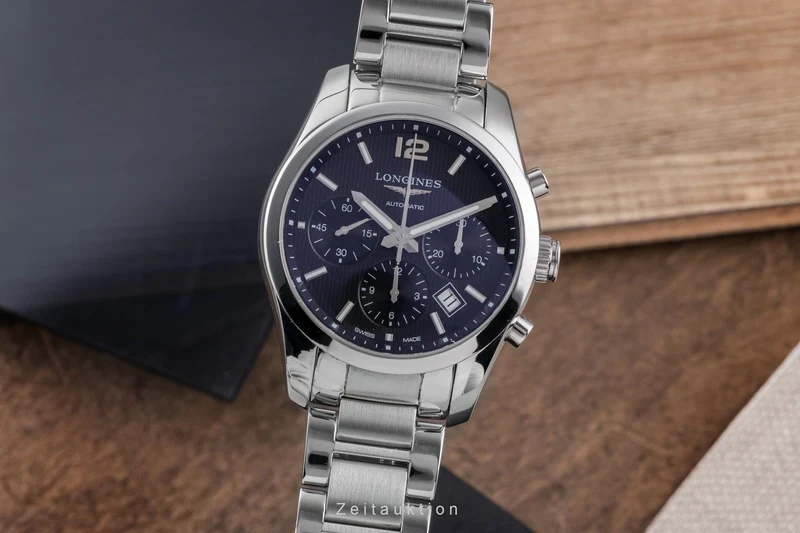 Longines Conquest chronograph steel automatic men's watch L2.786.4.56.6 [2504779]