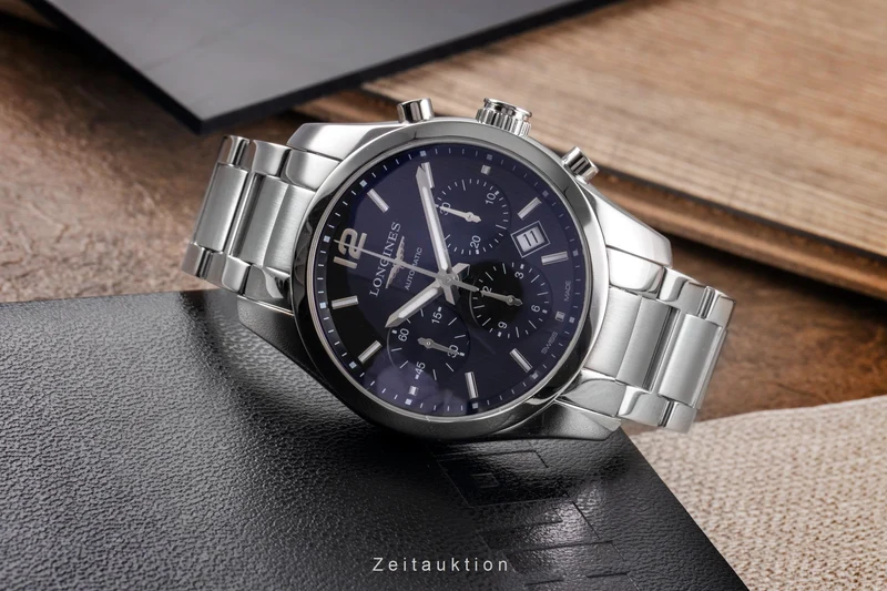 Longines Conquest chronograph steel automatic men's watch L2.786.4.56.6 [2504779]