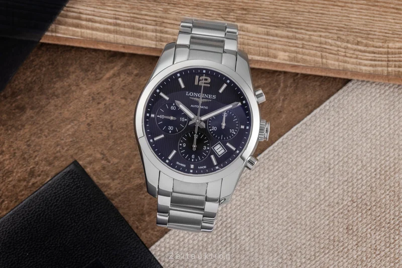 Longines Conquest chronograph steel automatic men's watch L2.786.4.56.6 [2504779]