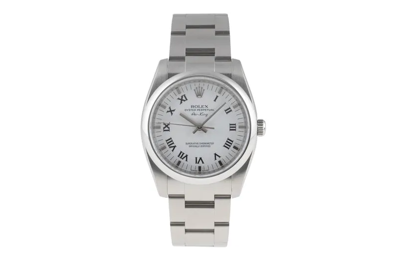 Rolex Air King steel automatic men's watch 114200 [2503672]