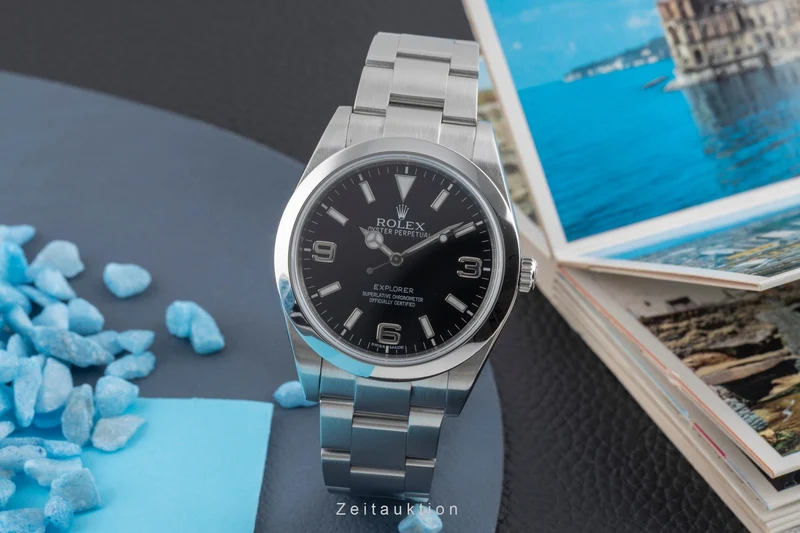 Rolex Explorer steel automatic men's watch 214270 [2504753]