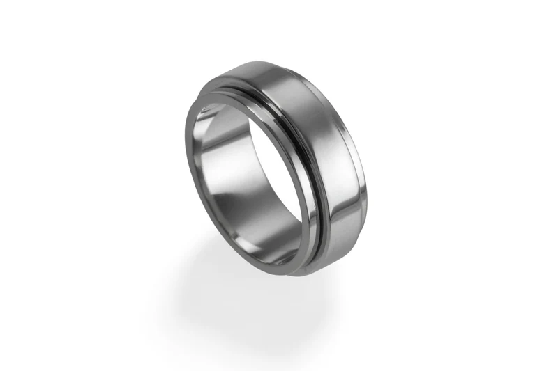 Piaget Possession Ring rotating ring 18k (0.750) white gold gold size 52 retail price: 2270,- €[KL26003]