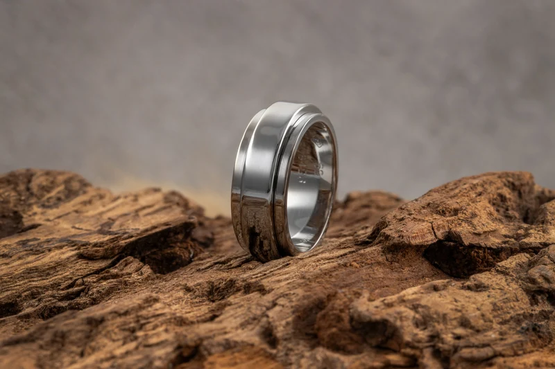 Piaget Possession Ring rotating ring 18k (0.750) white gold gold size 52 retail price: 2270,- €[KL26003]