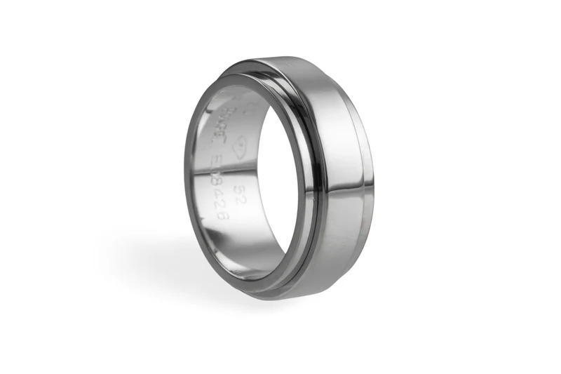Piaget Possession Ring rotating ring 18k (0.750) white gold gold size 52 retail price: 2270,- €[KL26003]