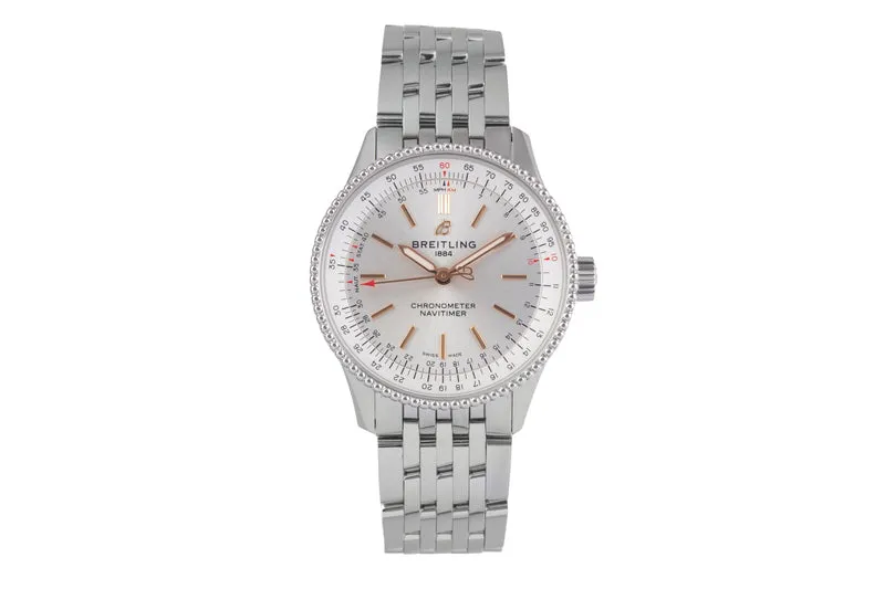 Breitling Navitimer steel automatic men's watch A17395F41G1A1 [2504559]