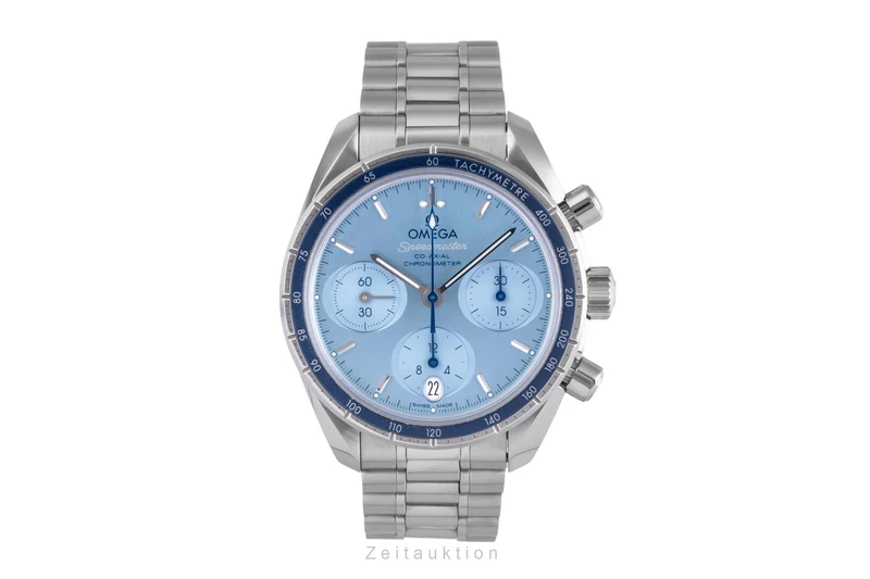 Omega Speedmaster chronograph steel automatic men's watch 324.30.38.50.03.001 LP: 6100EUR [2505275]