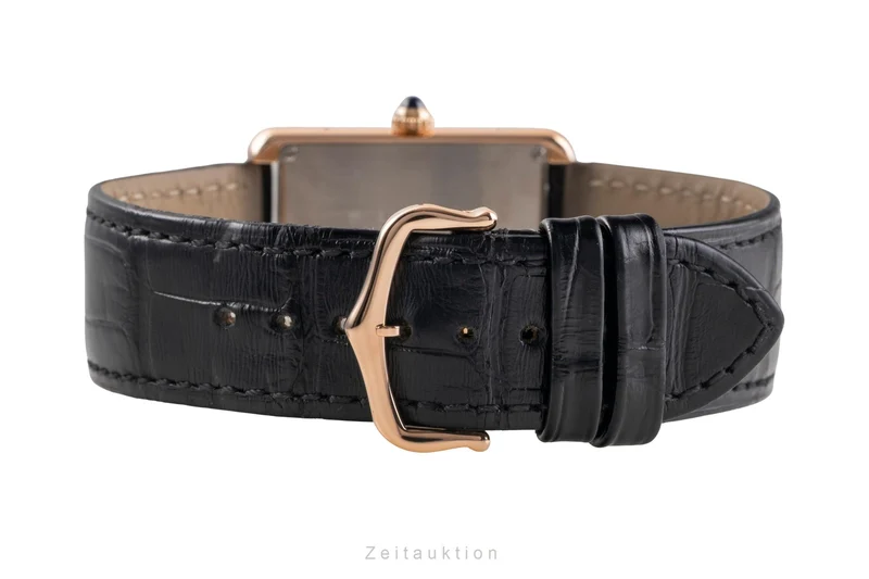 Cartier Tank 18 ct red gold quartz men's watch W5200025 [2505322]