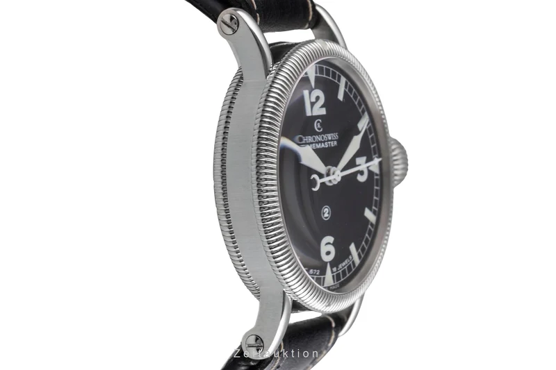 Chronoswiss Timemaster steel manual winding men's watch CH 6233SW [2504799]