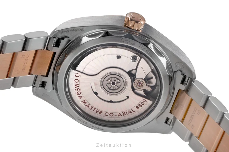 Omega Seamaster steel / gold automatic women's watch 220.20.34.20.52.001 [2504899]