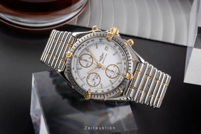 Breitling Chronomat chronograph steel / gold automatic men's watch 81.950 [2504301]