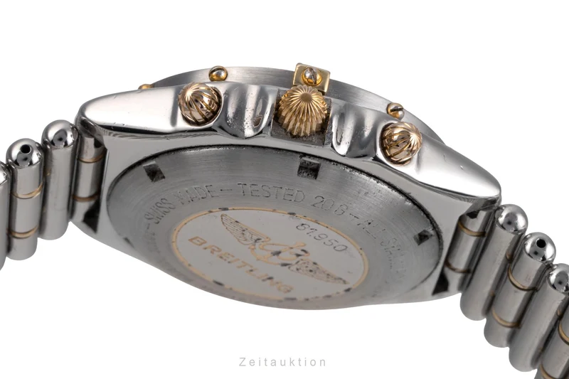 Breitling Chronomat chronograph steel / gold automatic men's watch 81.950 [2504301]