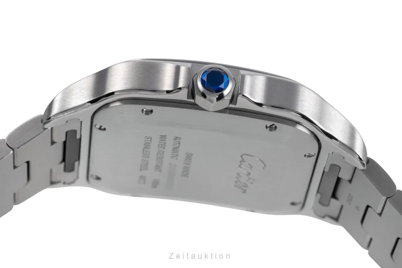 Cartier Santos steel automatic men's watch WSSA0018 LP: 8850EUR [2505259]