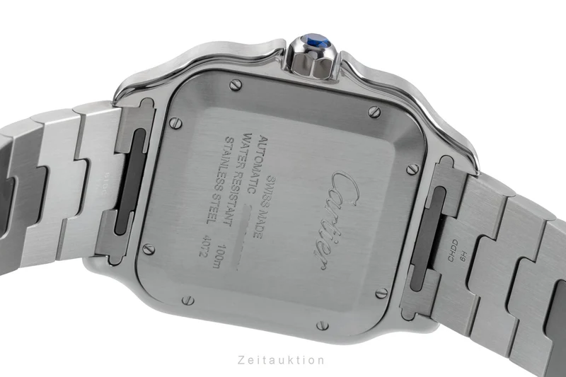 Cartier Santos steel automatic men's watch WSSA0018 LP: 8850EUR [2505259]