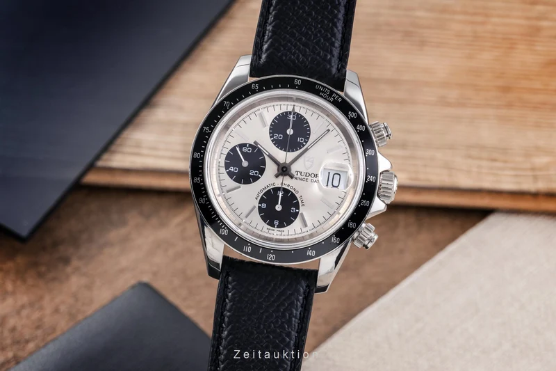 Tudor Prince Date chronograph steel automatic men's watch 79260P [2504954]