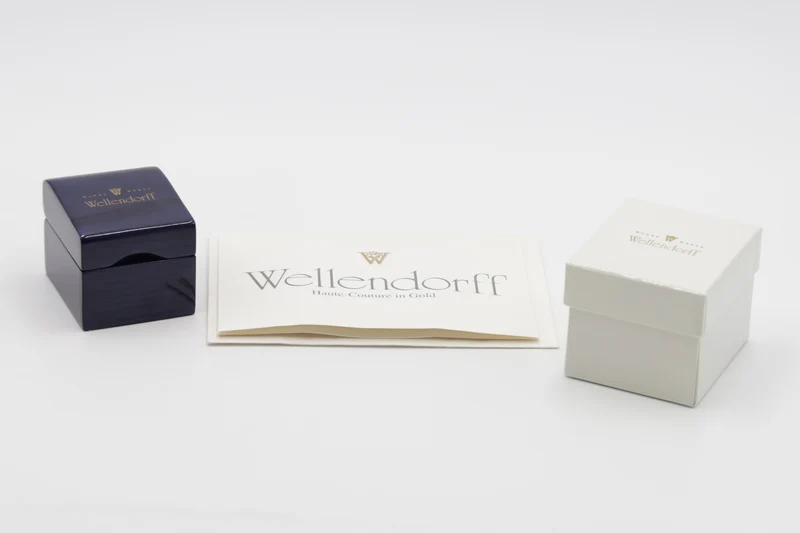 Wellendorff ring Nougat Fantasie rotating ring 18k (0.750) gold Size 54 B&P [KL25998]