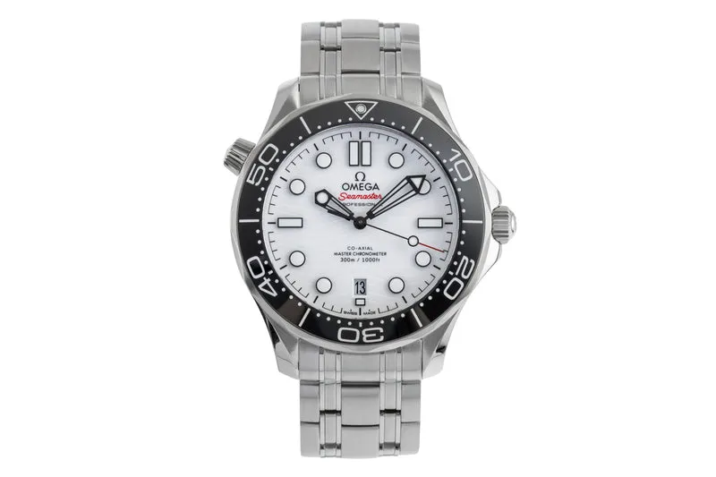 Omega Seamaster steel automatic men's watch 210.30.42.20.04.001 LP: 6500EUR [2505121]