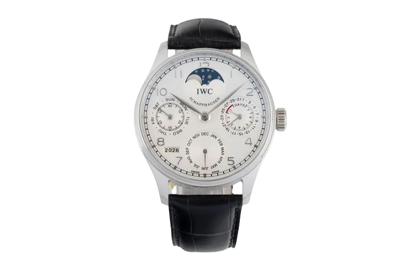 IWC Portuguese platinium automatic men's watch IW502219 LP: 54600EUR Limited [2504091]