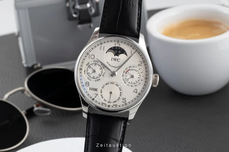 IWC Portuguese platinium automatic men's watch IW502219 LP: 54600EUR Limited [2504091]