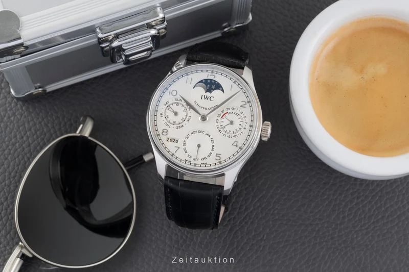 IWC Portuguese platinium automatic men's watch IW502219 LP: 54600EUR Limited [2504091]
