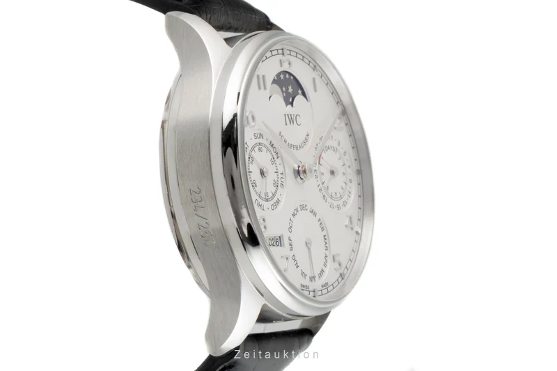IWC Portuguese platinium automatic men's watch IW502219 LP: 54600EUR Limited [2504091]