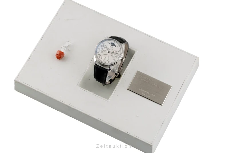 IWC Portuguese platinium automatic men's watch IW502219 LP: 54600EUR Limited [2504091]