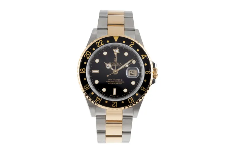 Rolex GMT-Master II steel / gold automatic men's watch 16713T [2504671]