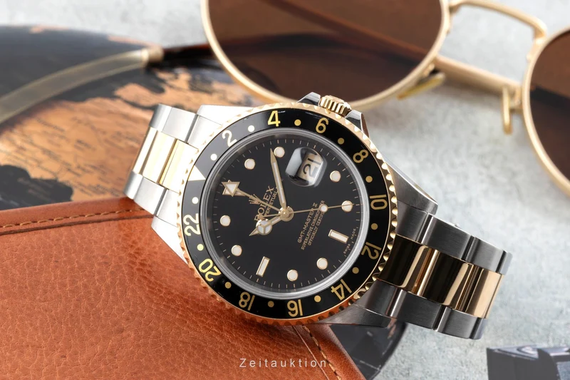 Rolex GMT-Master II steel / gold automatic men's watch 16713T [2504671]