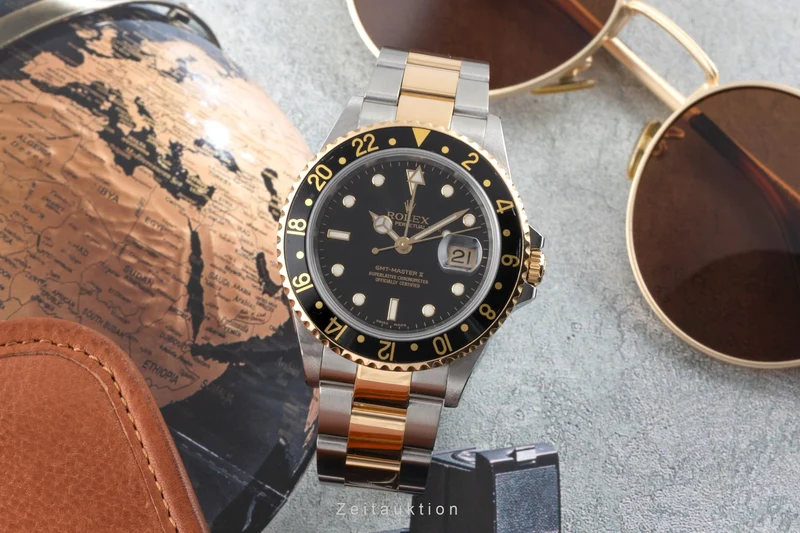 Rolex GMT-Master II steel / gold automatic men's watch 16713T [2504671]