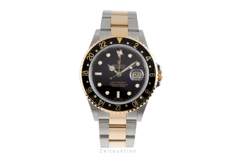 Rolex GMT-Master II steel / gold automatic men's watch 16713T [2504671]