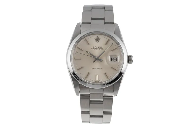 Rolex Oysterdate steel manual winding men's watch 6694 Vintage [2503122]