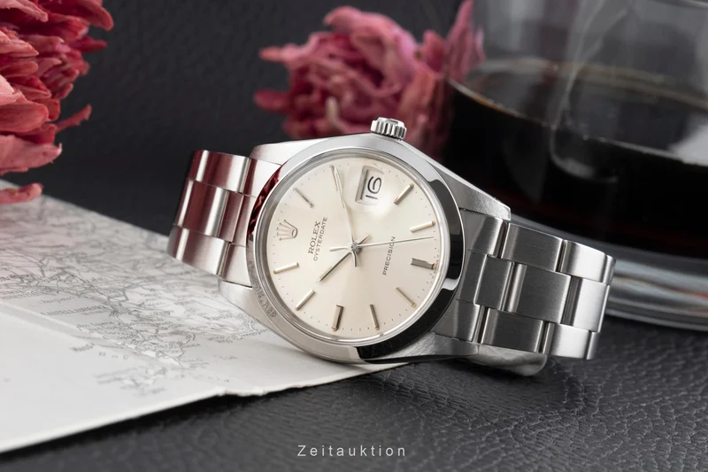 Rolex Oysterdate steel manual winding men's watch 6694 Vintage [2503122]