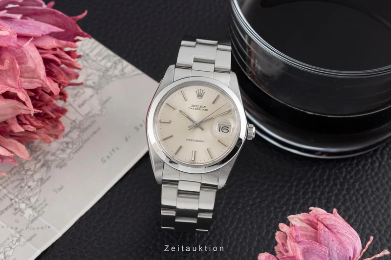 Rolex Oysterdate steel manual winding men's watch 6694 Vintage [2503122]