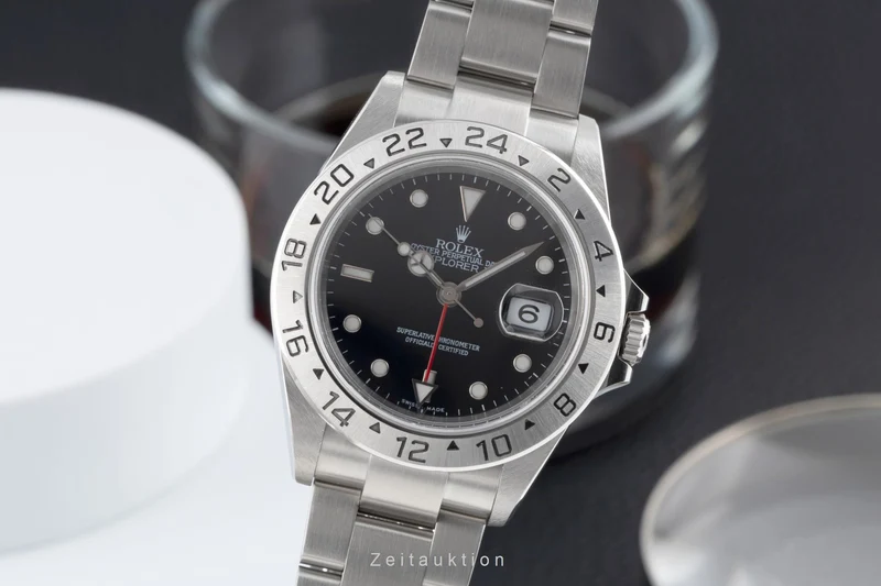 Rolex Explorer II steel automatic men's watch 16570T [2504738]