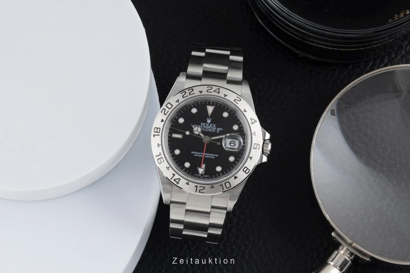 Rolex Explorer II steel automatic men's watch 16570T [2504738]