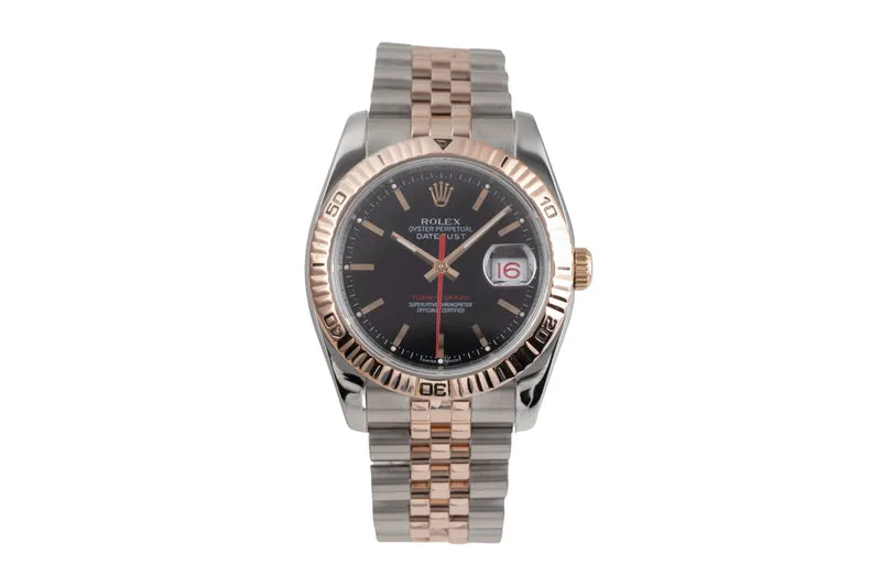 Rolex Datejust Turn-O-Graph steel / gold automatic men's watch 116261 [2505224]