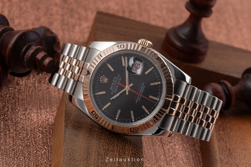 Rolex Datejust Turn-O-Graph steel / gold automatic men's watch 116261 [2505224]