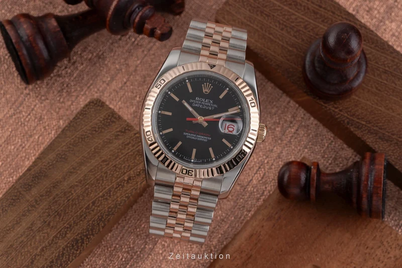 Rolex Datejust Turn-O-Graph steel / gold automatic men's watch 116261 [2505224]