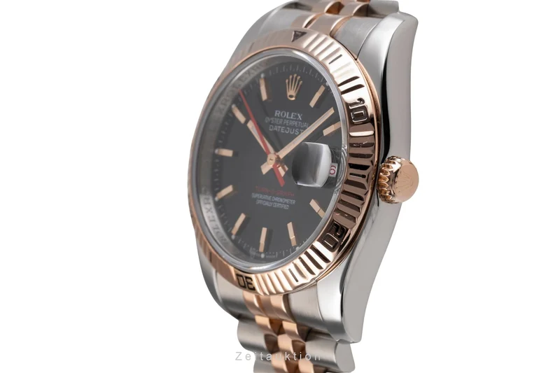 Rolex Datejust Turn-O-Graph steel / gold automatic men's watch 116261 [2505224]